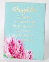 Daughter Summer Treat Plaque
